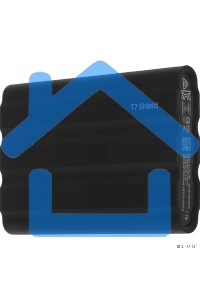 Внешний SSD Samsung T7 Shield, 1TB, USB 3.2 Gen 2 Type-C, R/W 1050/1000, черный