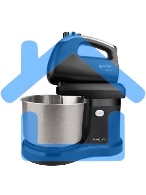 Миксер Vitek VT-1417 ST Мощность 700Вт. Объем чаши 2,8л.