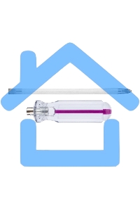 Отверткакомбинированная, прозрачная рукоятка, двухсторонний стержень 120 мм (крестовая PH 2, шлицевая SL 6 мм) Rexant