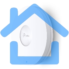 Точка доступа TP-Link 11AX dual-band ceiling access point, up to 1200 Mbit / s at 5 GHz and up to 574 Mbit / s at 2.4 GHz, 1 10/100/1000Mbps LAN port, support PoE 802.3at standard, support BSS coloring, Seamless Roaming, Mesh, Band Steering, Airtime Fairn