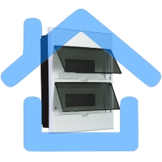 Бокс пластиковый ЩРВ-П-24 IP41 белый KRANZ Бокс пластиковый ЩРВ-П-24 IP41 белый KRANZ