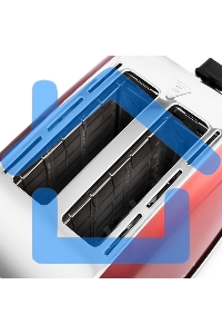 Тостер Kitfort КТ-2036-1 / Мощность: 800-950 Вт.Емкость: 2 тоста одновременно,красный.