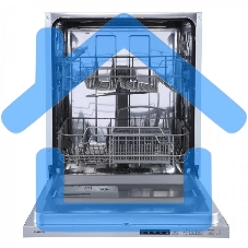 Встраиваемая посудомоечная машина Бирюса DWB-612/5, серебристый, 59.8 см, 12 компл., 49 дБ, класс A++