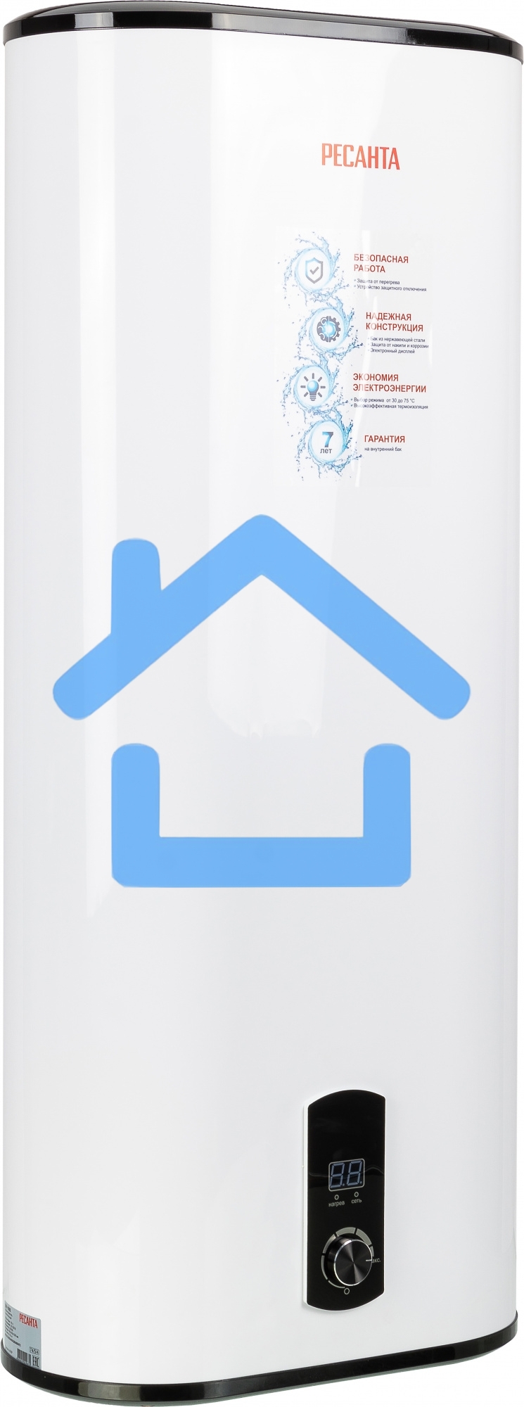 Водонагреватель накопительный Ресанта ВН-100В
