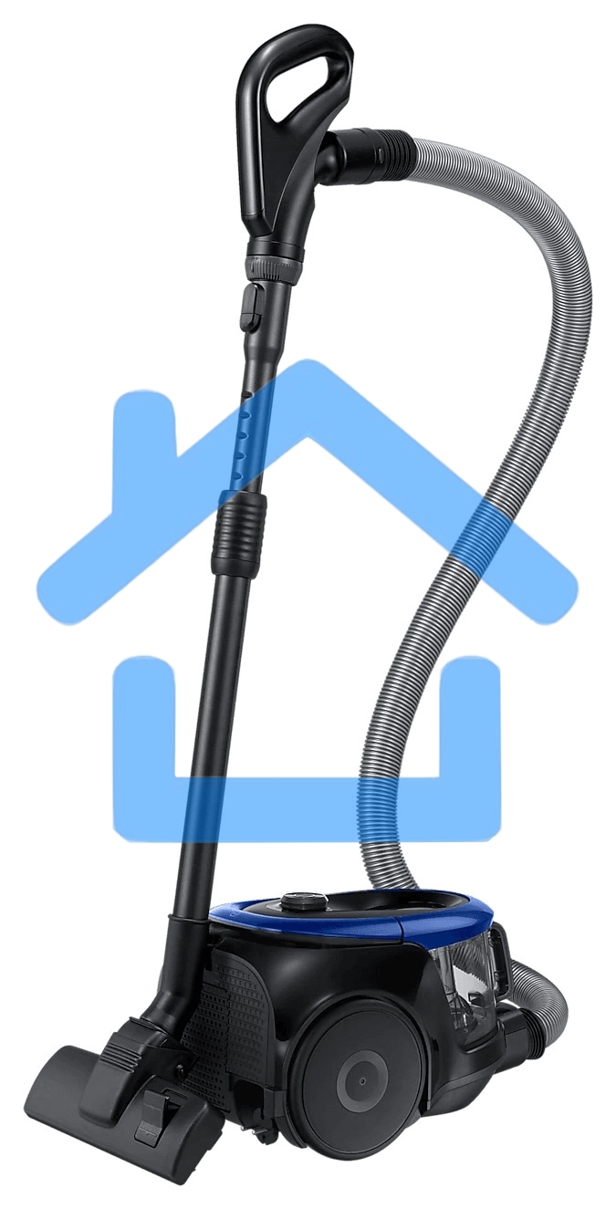 Пылесос Samsung VC18M21A0SB синий, 380/1800 Вт, уборка сухая, пылесборник контейнер 1.5 л