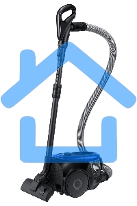 Пылесос Samsung VC18M21A0SB синий, 380/1800 Вт, уборка сухая, пылесборник контейнер 1.5 л