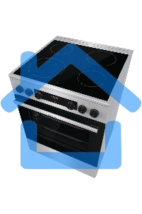 Плита электрическая Gorenje GECS6C70XC серебристый, конфорок 4 электрических, духовка 71 л, 60 см x 85 см x 60 см