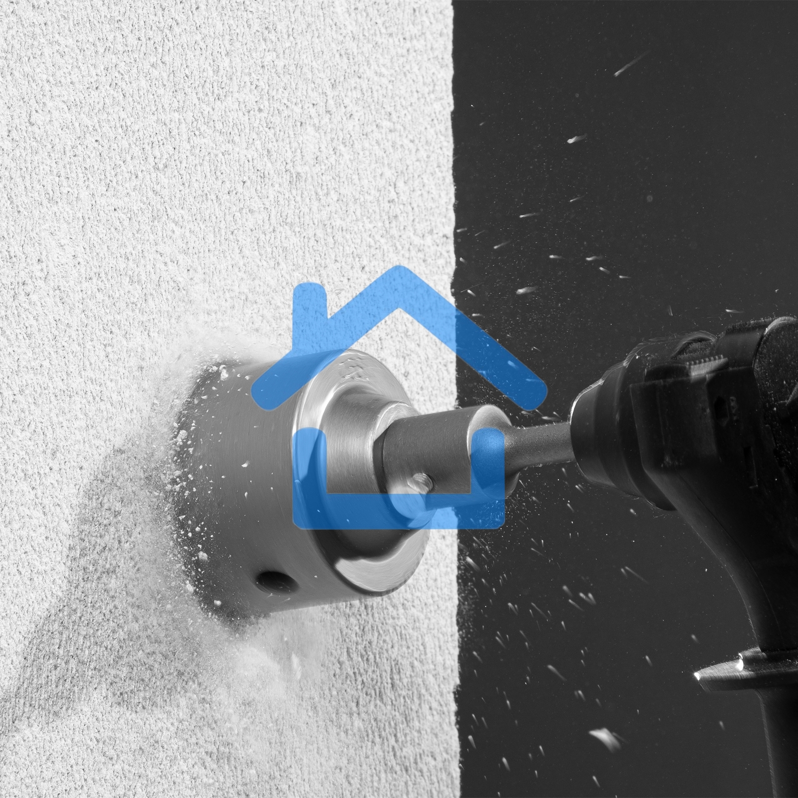 Коронка по бетону в сборе, М22 х 68 мм, SDS PLUS Сибртех