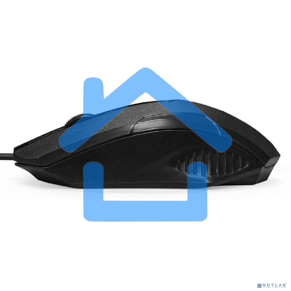Мышь проводная ExeGate SH-9025L OEM черный, 1000 dpi, USB, кнопки - 3