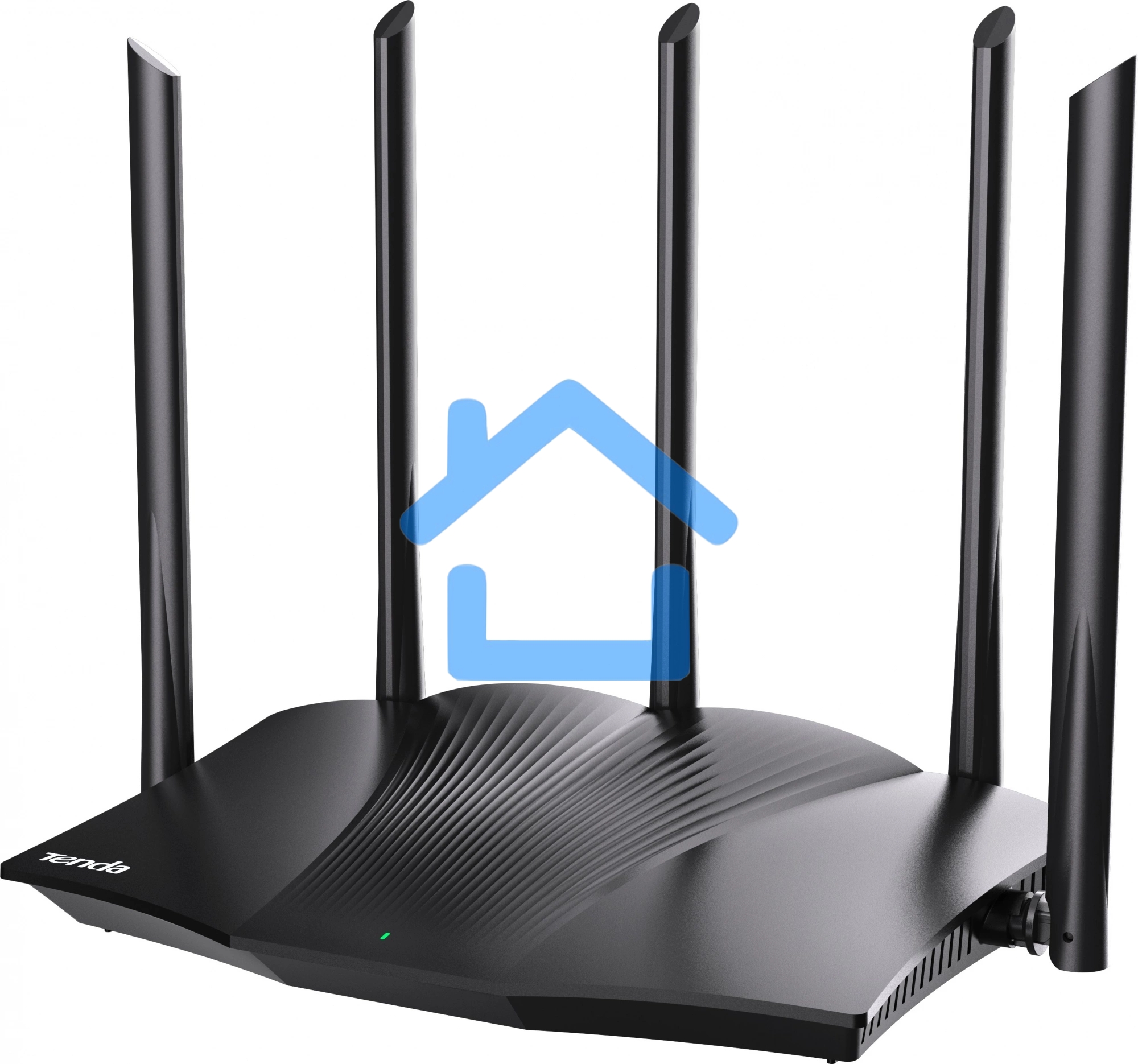 Двухдиапазонный гигабитный Wi-Fi 6 роутер Tenda TX12 Pro AX3000, до 574 Мбит/с на 2,4 ГГц + до 2402 Мбит/с на 5 ГГц