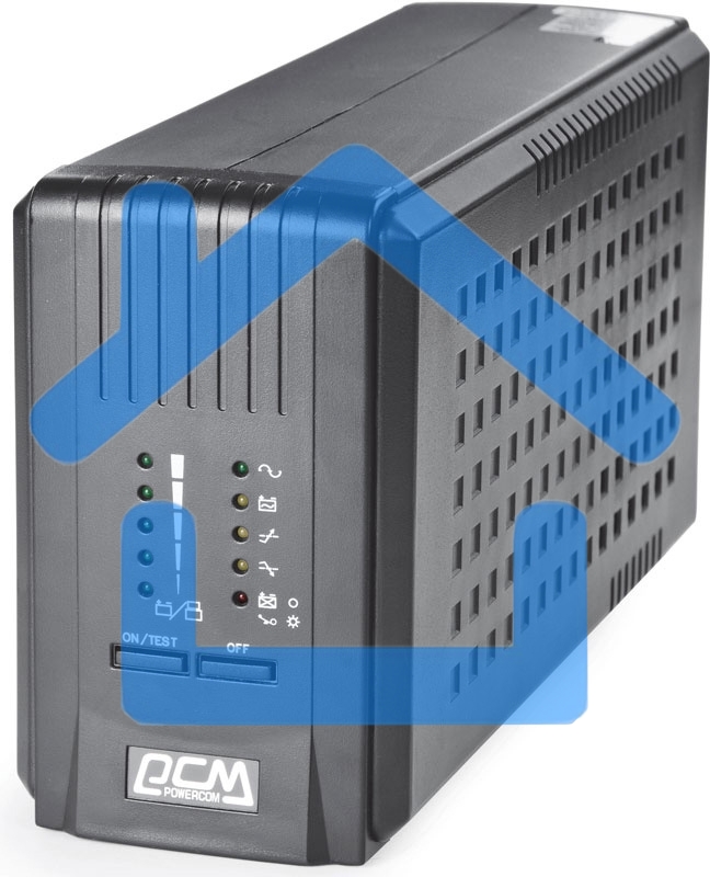 Источник бесперебойного питания Powercom Smart King Pro SPT-700-II 560Вт 700ВА черный