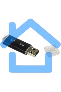 Флешка USB 32 Gb Silicon Power Ultima U02 (SP032 GbUF2U02V1K), USB 2.0, черный