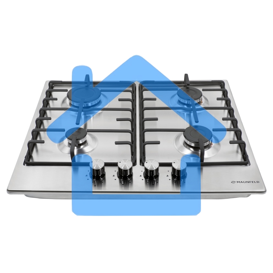 Газовая варочная панель Maunfeld EGHS.64.3ES/G/ • Тип установки: независимая • Управление: фронтальное, переключатели поворотные • Нагревательный элемент: конфорка, 4шт • Мощность конфорок, Вт: 2600, 1700, 1700, 1000• Материал исполнения: нержавеющая стал