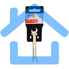 Ключ гаечный рожковый Rexant 8х10 мм, желтый цинк