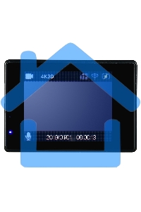 Экшн-камера Digma DiCam 300 серый