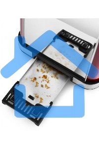 Тостер Kitfort КТ-2036-1 / Мощность: 800-950 Вт.Емкость: 2 тоста одновременно,красный.