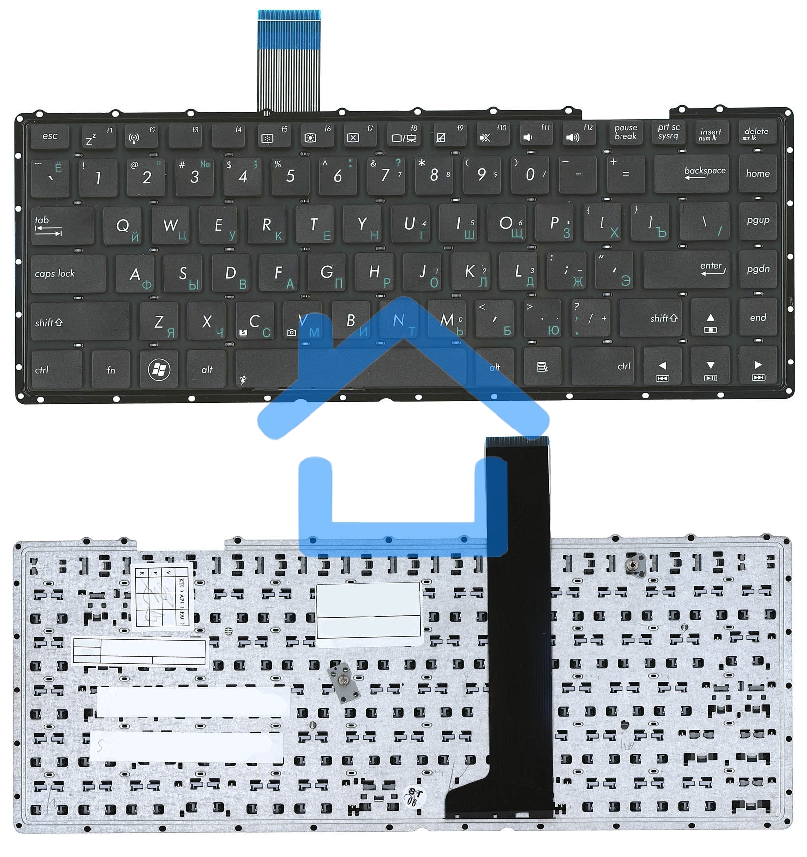 Клавиатура для ноутбука Asus X401 черная
