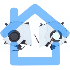 Вентилятор (кулер) для ноутбука Asus X451 X451C X451CA X511C X551 X551CA X551MA