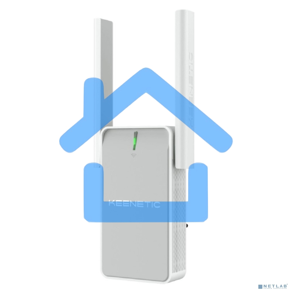 Ретранслятор Mesh сигнала Wi-Fi N300 Keenetic Buddy 4 (KN-3211) с портом Ethernet