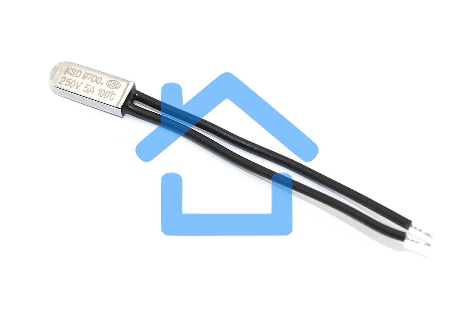 Термостат биметаллический KSD9700 5А/100 С нормально замкнутый