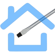 Отвертка шлицевая SL 5х150 мм, двухкомпонентная рукоятка Rexant