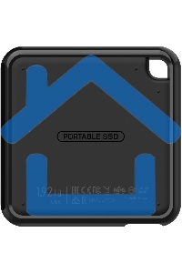 Твердотельный диск 1TB Silicon Power PC60, External, USB 3.2 Type-C R/W - 540/500 Mb/s черный