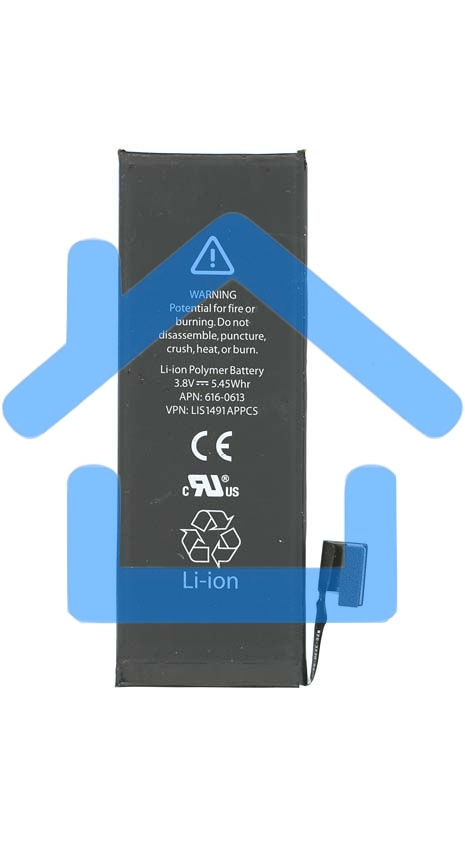 Аккумуляторная батарея для Apple iPhone 5 3,8V 5.45Wh