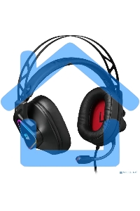 Гарнитура Defender CADMUS RGb SOUND 7.1 USB REDRAGON