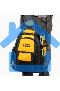 Рюкзак для инструмента Denzel 365х190х430 мм, 3 отделения, 26 карманов