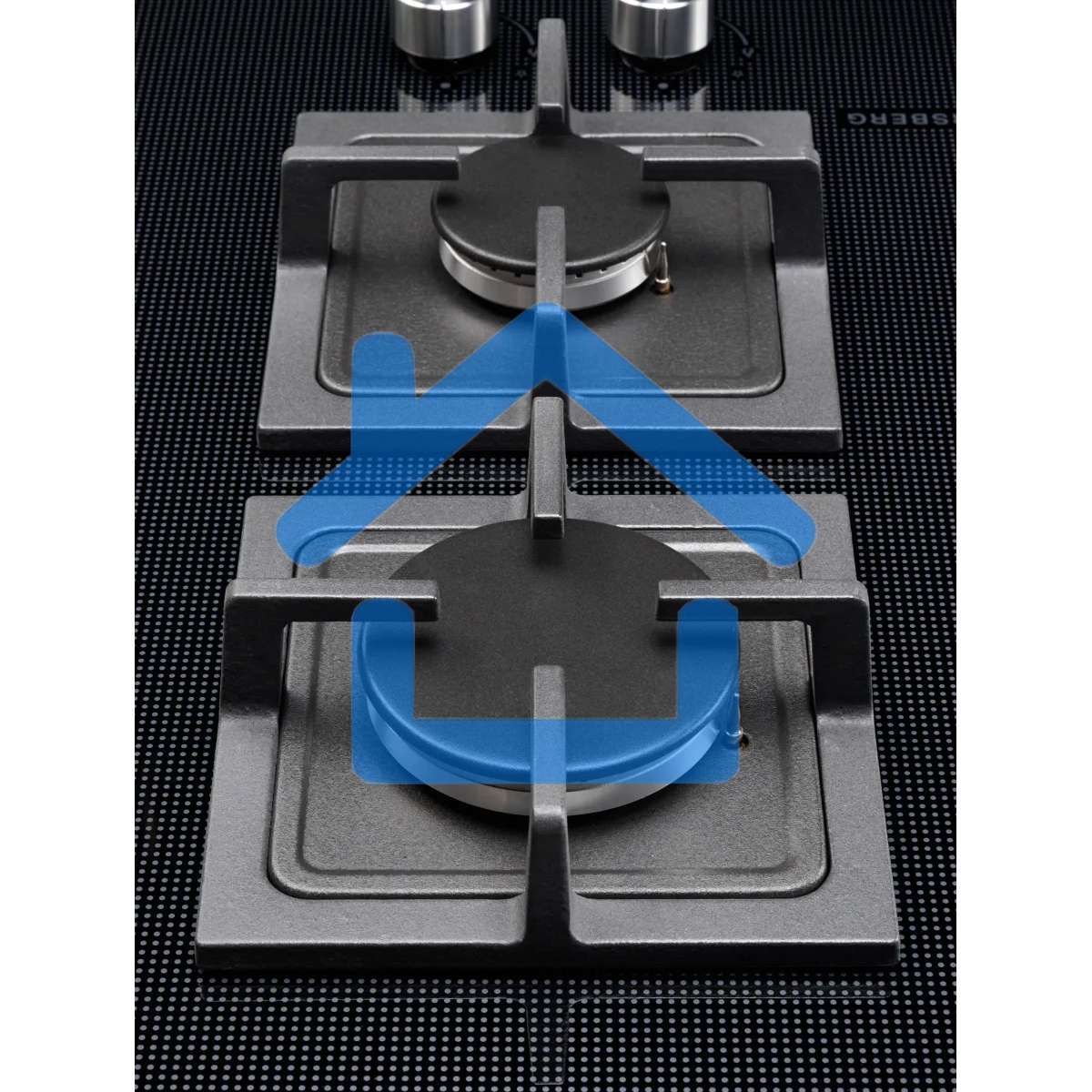 Комбинированная варочная панель Kuppersberg EGS 600 Газоэлектрическая независимая варочная поверхность, стеклокерамика KANGER, ширина 60 см, Тип нагрева HI-Light/Газ, Слайдер/механическое управление, 3 цифровых дисплев, 9 уровней мощности, Блокировка пане