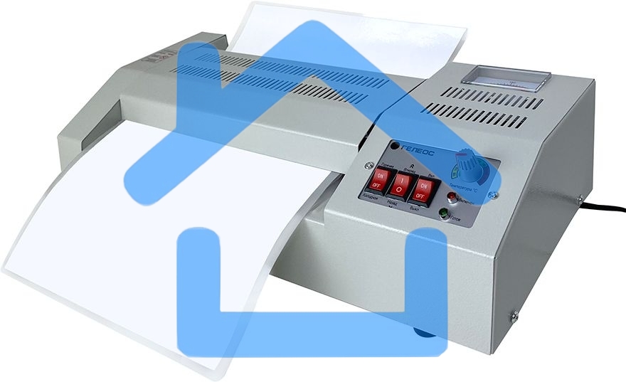 Ламинатор ГЕЛЕОС ЛМ A4 Про, А4, 2х250 (пленка 60-250мкм), 620 мм/мин, 4 вала, реверс, металл. корпус, мах толщина 2мм