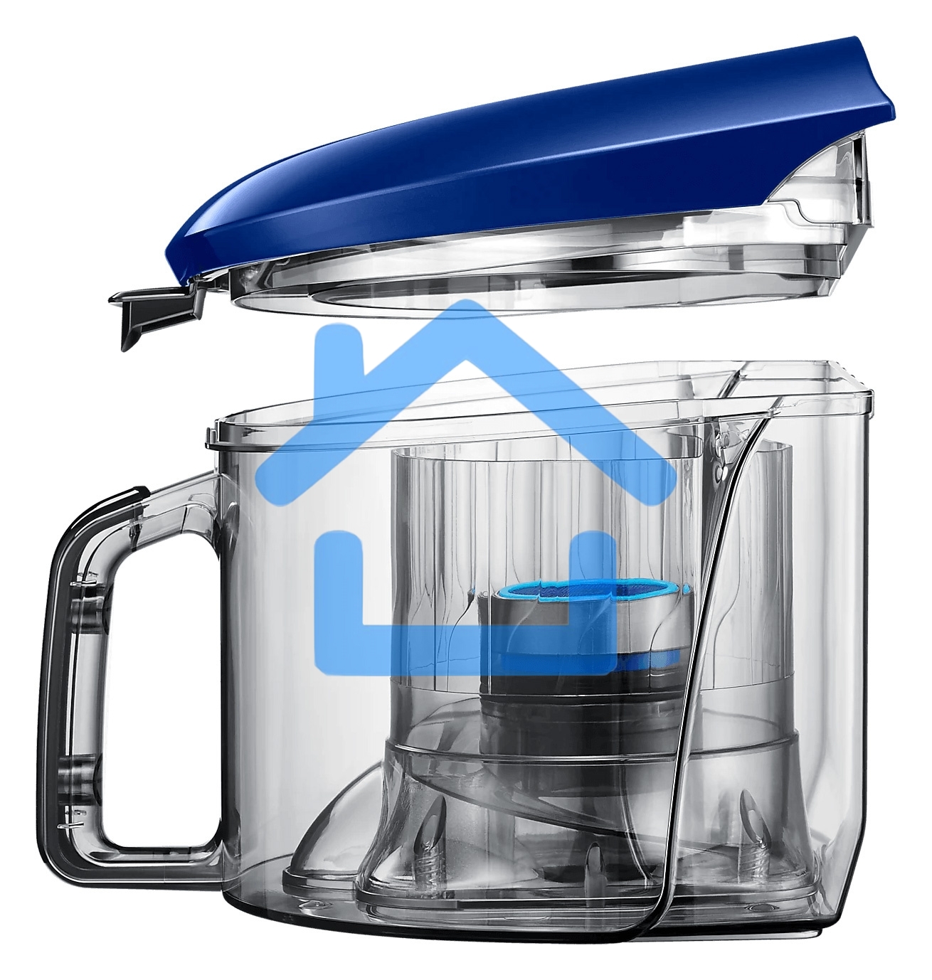 Пылесос Samsung VC18M21A0SB синий, 380/1800 Вт, уборка сухая, пылесборник контейнер 1.5 л