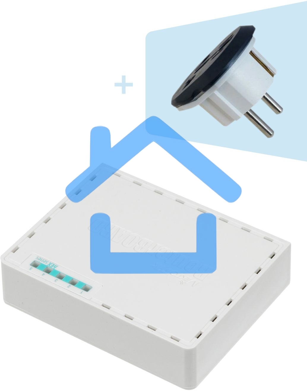 Маршрутизатор MikroTik RB750r2 hEX lite 5x10/100 Mbps