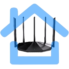 Маршрутизатор TENDA Wi-FiAX1500 WI-FI 6 TX2 PRO