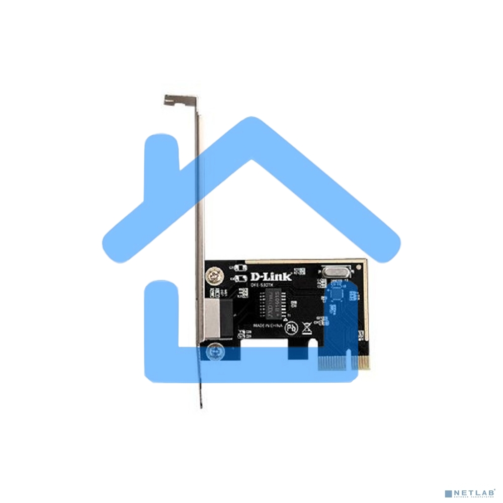 Сетевой адаптер D-Link DFE-530TX/E1A Сетевой PCI Express адаптер с 1 портом 10/100Base-TX (OEM)