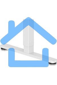 Стол для компьютера Cactus CS-ED-WTBAM столешница бамбук, бежевый каркас белый