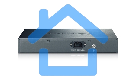 Коммутатор TP-Link SMB TL-SG1008P Коммутатор 8-port Gigabit Switch с 4 портами РоЕ