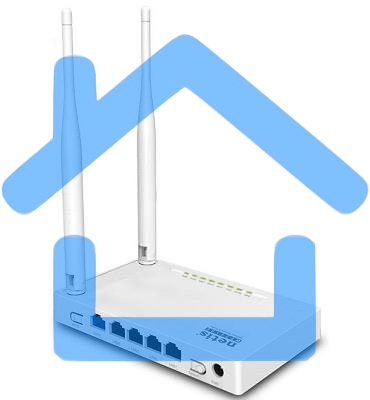 Роутер WRL Router Netis 300MBPS 10/100M 4P WF2419E <WF2419E>