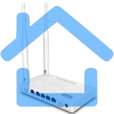 Роутер WRL Router Netis 300MBPS 10/100M 4P WF2419E <WF2419E>