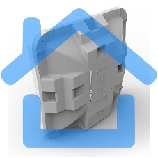 Беспроводная точка доступа Mikrotik RBSXTsqG-5acD with 16dBi 5GHz antenna, Dual Chain 802.11ac wireless, 716MHz CPU, 256MB RAM, 1 x Gigabit LAN, POE, PSU, pole mount, RouterOS L3, International version
