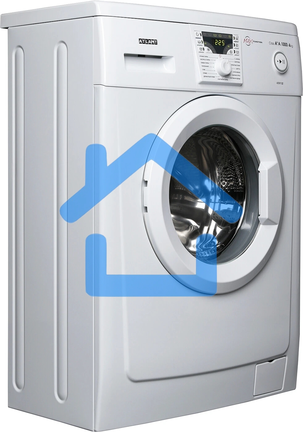 Стиральная машина Atlant СМА 40М102-00 белый, загрузка фронтальная 4 кг, 1000 об/мин., класс: А+