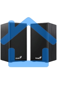 Акустическая система Genius SP-HF180, 2.0, 2 x 3W, USB-power, черный