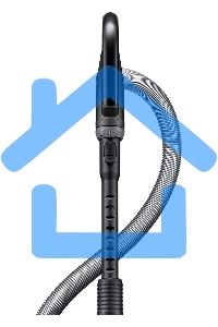 Пылесос Samsung VC18M21A0SB синий, 380/1800 Вт, уборка сухая, пылесборник контейнер 1.5 л