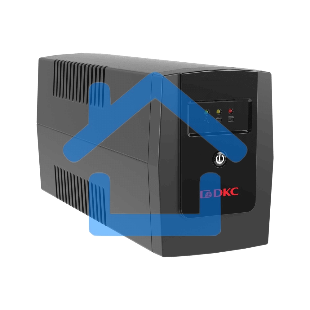 Источник бесперебойного питания ИБП Info 800В.А Schuko (2) DKC INFO800S