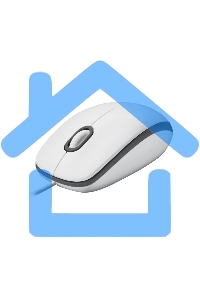 Мышь проводная Logitech M100 белый, 1000 dpi, USB, кнопки - 3