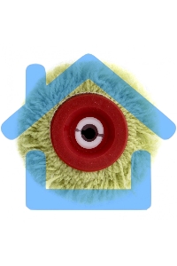 Валик Matrix смен, для фасад, работ синтетич 250мм ворс