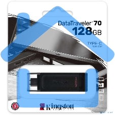 Флешка USB Kingston 128 Gb DataTraveler DT70 <DT70/128 Gb>, USB-C 3.2 Gen 1