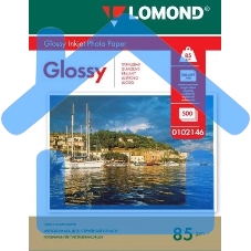 Фотобумага LOMOND односторонняя, глянцевая, A4, 95 г/м2, 500 листов