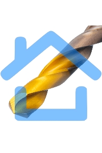 Набор сверл по металлу Denzel 1-10 мм, Р6М5К8-TiN, Golden Tip, 19 шт 723008