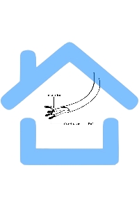 Кабель.телефонный аппарат-розетка TC6P4C-2M, 2 м